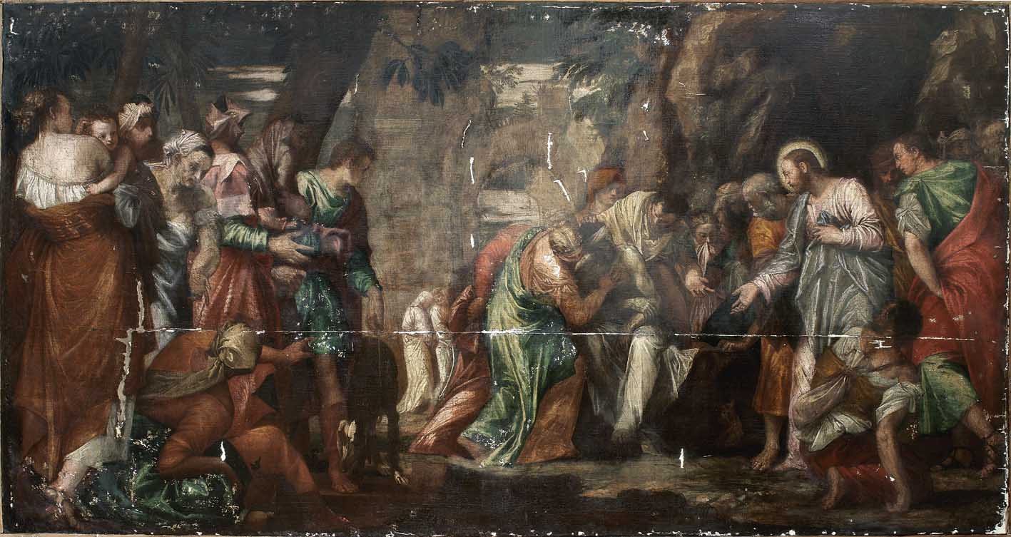 resurrezione di Lazzaro (dipinto) by Caliari Paolo detto Paolo Veronese (attribu